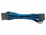Corsair - Premium Individually Sleeved SATA Cable - Blue/Black