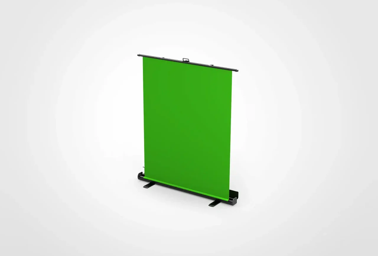 Elgato Portable Green Screen with Hydraulic Pull-up Mechanism