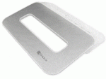 Choiix Mini Air-Through Notebook Cooling Pad - White, USB Hub
