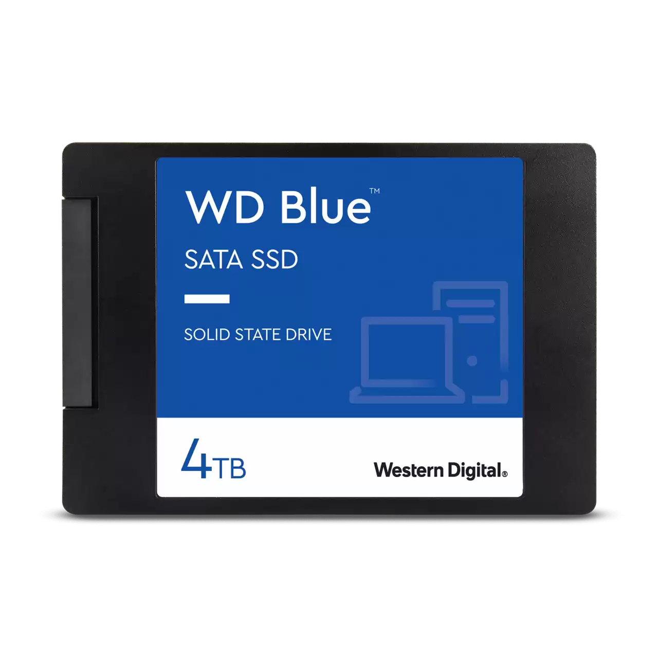 Western Digital Blue SATA SSD 4TB 2.5”/7mm Cased — Network Computer ...