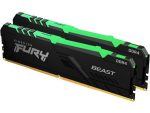 Kingston HyperX FURY Memory RGB - 64GB Kit*(2x32GB) - DDR4 3600MT/s XMP CL18 DIMM