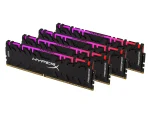 Kingston HX436C17PB3AK4/32 / HX436C17PB4AK4/32 DDR4-3600 ( pc4-28800) , hyper-x RGB predator with tall heatsink , CL17 , 8Gb x 4 kit