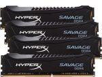 Kingston HyperX Savage Memory Black - 16GB Kit*(4x4GB) - DDR4 2666MT/s XMP CL13 DIMM