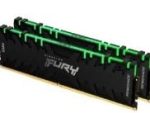 Kingston 32GB (2x16GB) DDR4 3600MT/s CL16 FURY Renegade Black RGB XMP Non-ECC Unbuffered DIMM (Kit of 2) 2RX8 16-20-20 1.35V 288-pin 8Gbit
