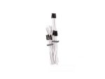 Corsair Premium Individually Sleeved PCIe Cables (Dual Connector) Type 4 Gen 4 - White