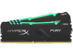 Kingston 16GB DDR4-3200 Hyper-X RGB Fury Memory Module with Heatsink - CL16 (Kit of 2)