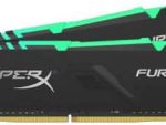 Kingston HyperX Fury Memory RGB - 64GB Kit*(2x32GB) - DDR4 2666MT/s CL16 DIMM