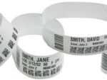 Zebra Wristband; Polypropylene; 1x11in (25.4x279.4mm)
