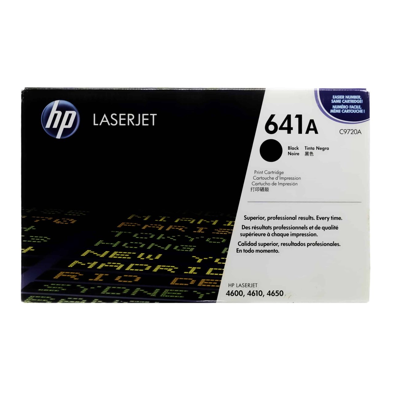 HP 641A Black Original LaserJet Toner Cartridge
