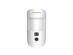 Ajax - Motion Cam Jeweller - White Wireless Indoor Motion Detector with Photo Camera
