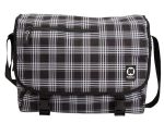 Vax Barcelona Basic Messenger Bag for 11" Notebook - Black Square