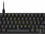 Corsair K65 Pro Mini RGB 65% Optical-Mechanical Gaming Keyboard - Corsair OPX switches - Black