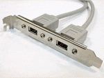 Generic Firewire (6pin) cable set - PCI Bracket