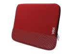 Vax Fontana 13.5"  Sleeve - Red + Silver Rubber Dots for Maximum Grip