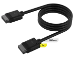 Corsair iCUE LINK Cable, 1x 600mm with Straight Connectors, Black