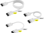 Corsair iCUE LINK Cable Kit with Straight Connectors, White