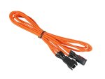 BitFenix Alchemy 3-pin Fan Sleeved Extension Cable - 90cm, Orange