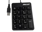 Mecer USB Numeric Keypad - Black