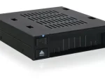 Icydock MB521SP-B Black Mobile Rack for up to 15mm 2.5" SATA6G /SAS HDD in 3.5" Bay