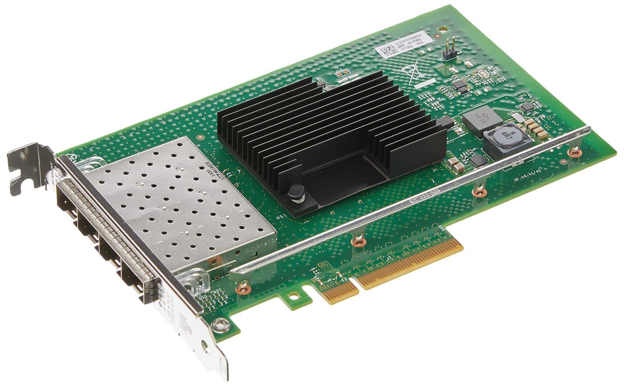 Intel x710DA4FH PCI-E 3.0 (8x) Quad-Port 10 Gigabit Lan adapter - SFP+ Optical  LC or Direct Attach Copper