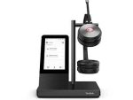 Yealink WH66-Dual DECT Wireless On Ear Stereo Headset With Touch Screen Base Station