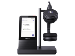 Yealink WH66-Mono DECT Wireless On Ear Mono Headset With Touch Screen Base Station