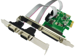 Mecer PCI-e Multi I/O Card (2 x 16C550 Serial & 1 x ECP / EPP Parallel) with Low Profile Bracket