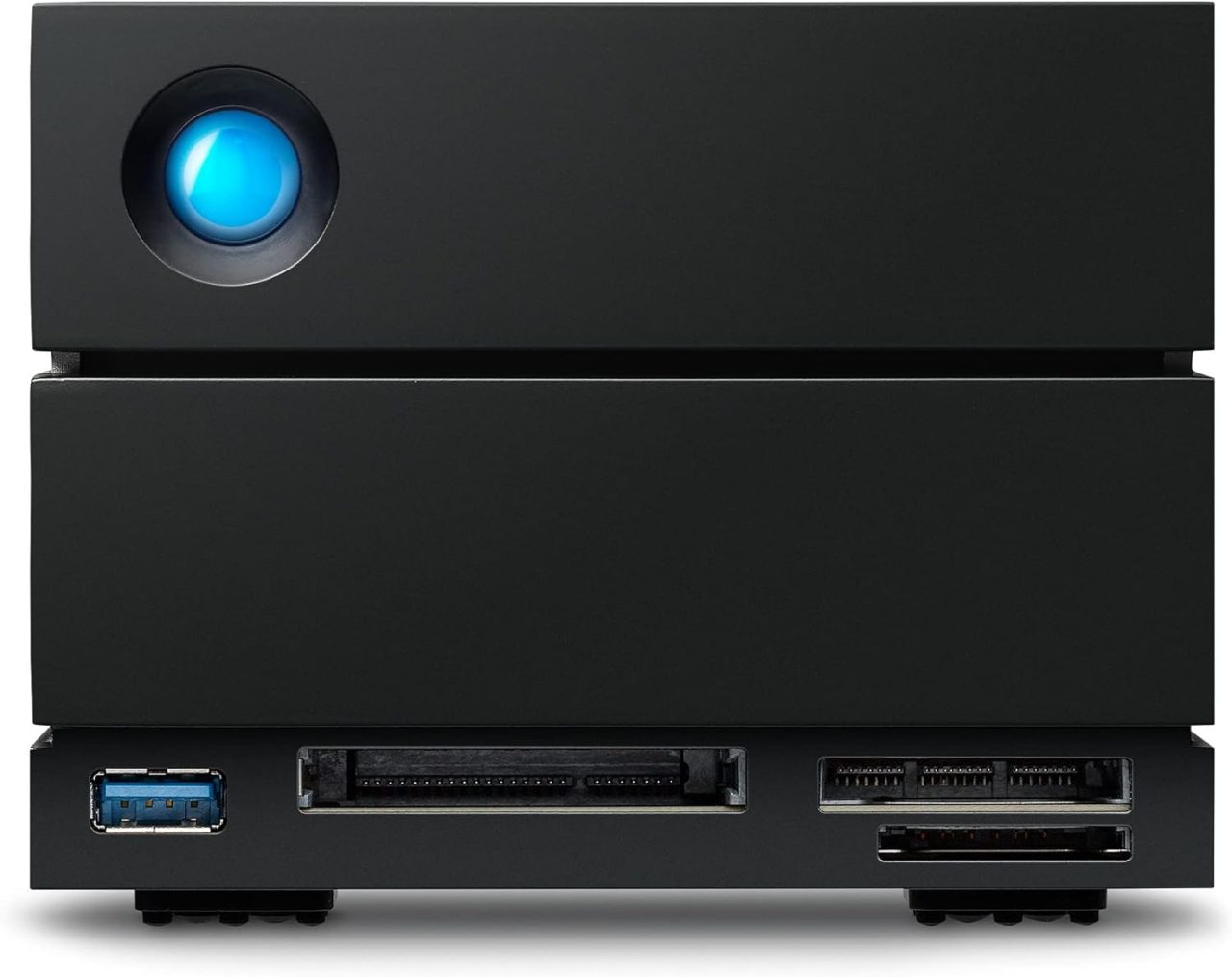 Seagate LaCie STLG32000400 2big Dock Thunderbolt 3;32TB; Dual Thunderbolt 3 & DP ports for 2x4K or 1x 8K diplays; RAID; USB3.2;