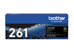Brother TN-261BK Black Toner Cartridge 2,500 Pages Original Single-pack