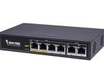 Vivotek 4xGE PoE + 2xGE UTP lite managed switch; VLAN; STP; POE Port Cycling