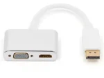 Mecer DP to HDMI/VGA Adapter with Audio DTHV02
