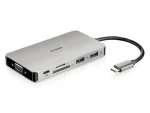 D-Link DUB-M910 Notebook Dock/Port Replicator Wired USB 3.2 Gen 1 (3.1 Gen 1) Type-C Grey