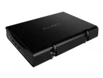 Icydock MB664UEA-1SB Tool-less 3.5" SATA Hard Drive FireWire 400 & USB 2.0 Combo External Enclosure