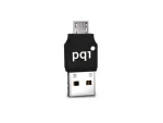 PQi Connect 203 Black Flash Drive Type Micro-reader for Micro-SDHC/SDXC