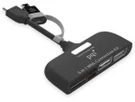 PQi Connect210 5-in-1 MicroUSB MHL Card Reader