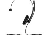 Yealink UH34 Single Earpiece USB Headset With Leatherette Ear Cushions
