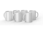 Cricut 440ml Ceramic Mug Blank BULK 6pc White