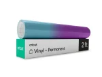 Cricut Permanent Colour Change Vinyl Cold-Activated 30.5x61cm 1-sheet Turquoise to Purple