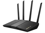 Asus RT-AX57 (AX3000) Dual Band WiFi 6 Extendable Router, Subscription-free Network Security, Instant Guard, Advanced Parental Controls, Built-in VPN, AiMesh Compatible, Gaming & Streaming, Smart Home