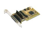 Sunix CDK1056P 4-port RS-232 with Power Output & Cash Drawer interface & DC Jack Universal PCI Serial Board