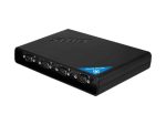 Sunix DPKX04H00 Dock Mode Ethernet enabled 4-port High Speed RS-232 Port Replicator