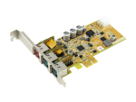 Sunix 1-port 24V & 2-port 12V Powered USB PCI Express Add-On Card