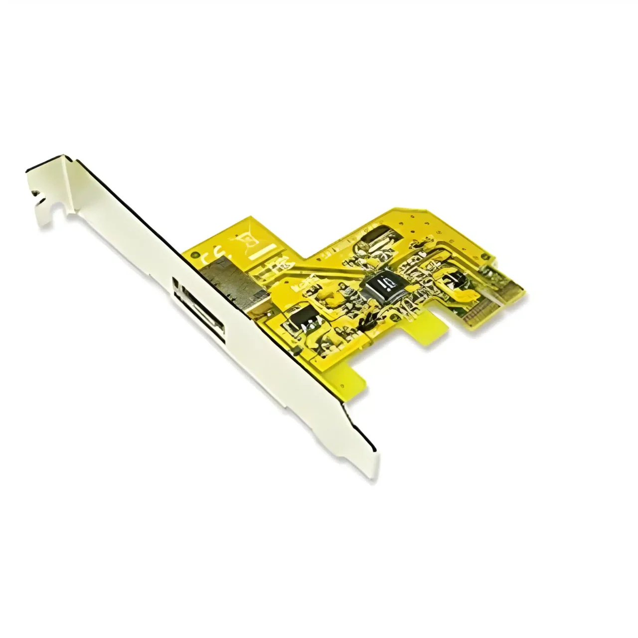 Sunix sata0014L, Low profile PCI bracket - 1 port external e-SATA, PCI-Express(1x)