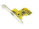 Sunix sata0014L, Low profile PCI bracket - 1 port external e-SATA, PCI-Express(1x)