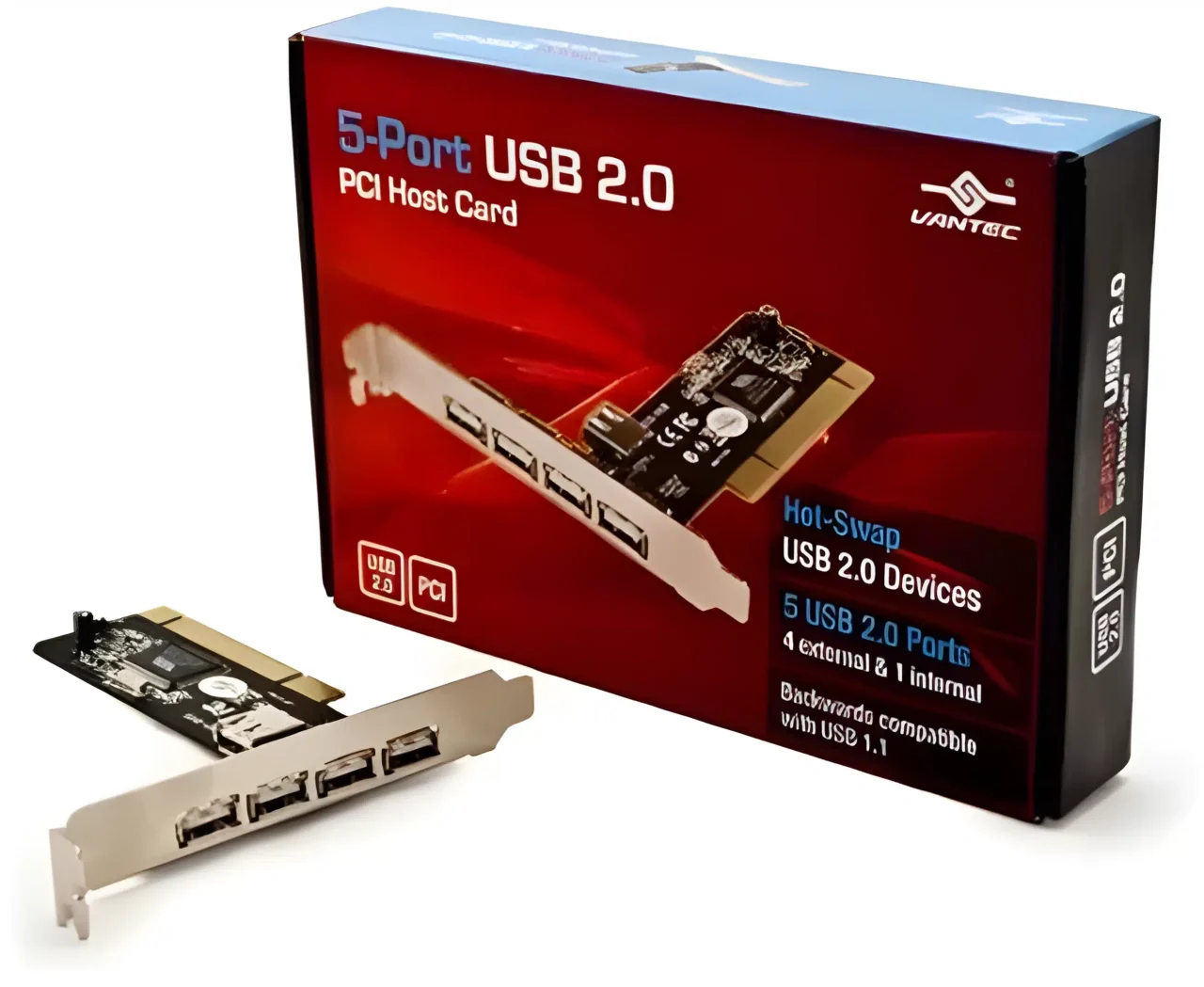Vantec ugt-PC210 4+1 USB PCI