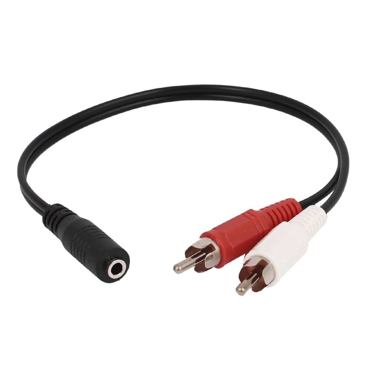 Generic 3.5mm(M)->RCA(L+R) Female 20cm