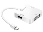 j5create JDA173 Mini Display Port to 4K Display Port HDMI/DVI Adapter