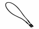 BitFenix Alchemy Multisleeved Cable - 2pin I/O 30cm Extension Cable - Black