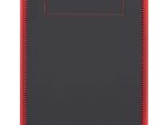 BitFenix Prodigy Acc. Front Bezel - Black+Red Highlight - Solid with Softouch Treatment