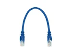 Linkbasic 22cm UTP Cat5e Flylead Blue
